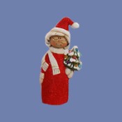 5.75" Gangbuster Plain Mrs. Santa Mold