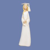 13" Girl Graduate Plain Mold