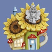 Sunflower Palace (Fairy House) Mold