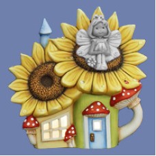 Clay Magic 3671 Sunflower Palace (Fairy House) Mold