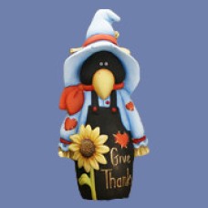 Clay Magic 3682 9" Scare "Crow" Give Thanks Mold