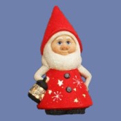 Retro Elf with Lantern (Plain) Mold