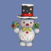 Ex. Small Retro Style Snowman Plain Mold