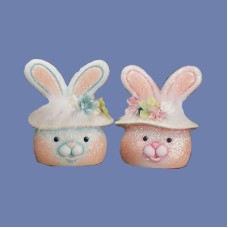 Clay Magic 3733 7.25" Two Faced Bunny Mold