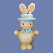 Large Retro Style Bunny Mold