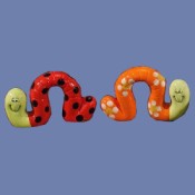 Garden Worm Pair Mold