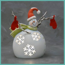 Clay Magic 3796 Med. Plain Snowman with Scarf (Right) Mold