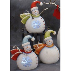 Clay Magic 3802 Gangbuster Plain Snowman with Scarf (Right) Mold