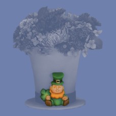 Clay Magic 3826 Large Top Hat Leprechaun Attachment Mold