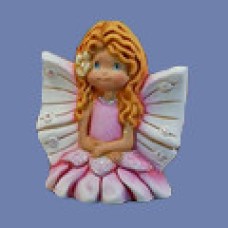 Clay Magic 3849 Gangbuster "Fuchsia" Fairy Ava Sitting Mold