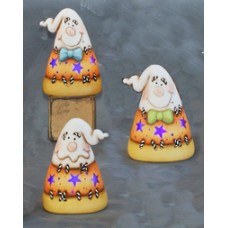 Clay Magic 3876 Two Faced Kernel Corn Ghost Mold
