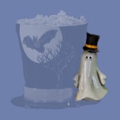 Large Top Hat Ghost Attachment Mold