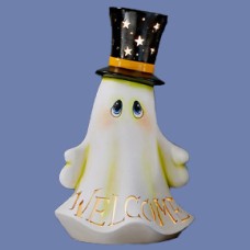 Clay Magic 3883 Large Top Hat Ghost Mold