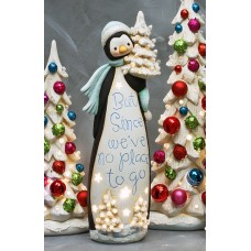 Clay Magic 3901 13.25" Slim Penguin "But Since" Mold