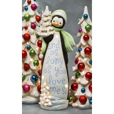 Clay Magic 3903 12.5" Slim Penguin "And as" Mold