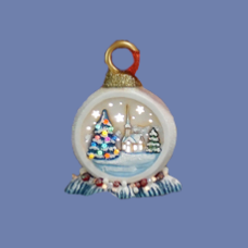 Clay Magic 3919 Extra Small Ornament with Church Scene Mold