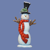 14.5" Snowman Mold