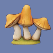 Gangbuster Triple Mushroom Mold