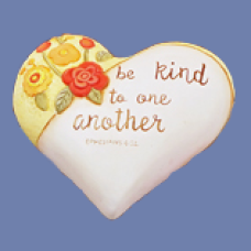 Clay Magic 3961 Heart of the Garden "Be Kind to Everyone" Mold