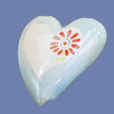 Clay Magic 3962 Plain Garden Heart Stone Mold