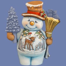 Clay Magic 3986 Jack the Snowman with Scene Mold
