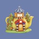Pine Tree Retreat Teapot Fairy Cottage Mold