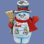 Small Jack the Snowman with Scene Mold