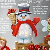 Small Jack the Snowman Plain Mold