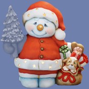 Jack the Snowman Santa Mold