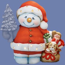 Clay Magic 4011 Jack the Snowman Santa Mold