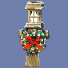 Clay Magic 4015 Small Lantern with Wreath Mold