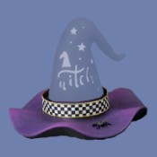 Medium Witch Hat Bottom Mold