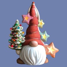 Clay Magic 4084 Olaf, Large Gnome with Tree Mold