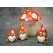 Clay Magic 4116 Three Gnomies for Mushroom Caps Mold