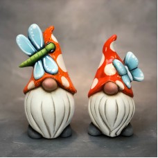 Clay Magic 4117 Two Gnomies for Snappy and Shelly Turtles Mold