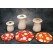 Clay Magic 4127 Small Plain Mushroom Stem Mold