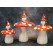 Clay Magic 4124 Small Plain Flat Mushroom Cap Mold