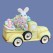 Clay Magic 4196 Easter Bunny Lid For Pickup Truck 4102 Mold