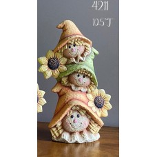 Clay Magic 4211 Small Scarecrow Stack Mold
