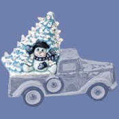 Snowman For Pickup mold