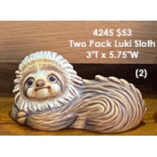 Clay Magic 4245 Two Pack Luki Sloth Mold