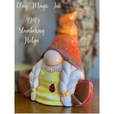 Clay Magic 4249 Slumbering Helga Gnome