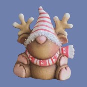 Gangbuster Rudi Reindeer Gnome Mold