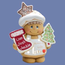 Clay Magic 4287 Gingerbread Christmas "Cookie" Mold