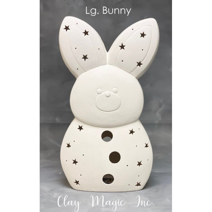Clay Magic 4296 Medium Marshmallow Bunny Mold