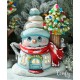 Comfy Snowman Getaway mold