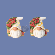 Two Pack Rasmus Gnomewith Roses mold