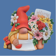 Clay Magic 4411 Welcome Helga Gnome Mold