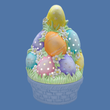 Clay Magic 4419 Easter Egg Stack Tree Mold