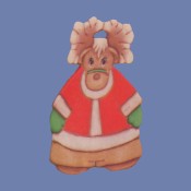 Santa Reindeer Cookie Tray Mold